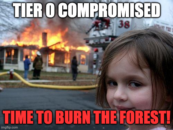 burn the forest meme